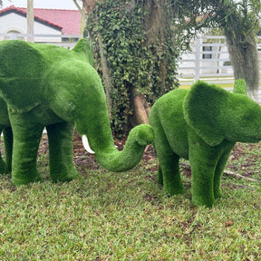 Topiaire d'éléphant moyen